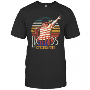 Legends Never Die Baseball Boy  Retro T-Shirt